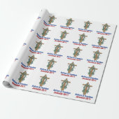 Cadeau Papier d'emballage mat Autsim (Déroulé)
