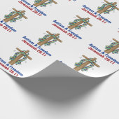 Cadeau Papier d'emballage mat Autsim (Coin)