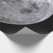 Cadeau Papier d'emballage mat de PLEINE LUNE (Coin)