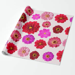 Cadeau Papier d'emballage mat Marigold multicolore