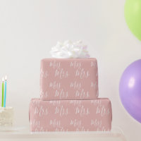 Papier d'emballage - Mlle à Mme Rose Gold