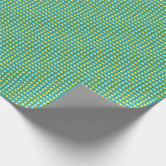 Cadeau Papier d'emballage mobile d'illusion optique
