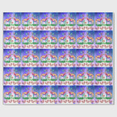Cadeau Papier d'emballage moderne Silken Windhound (Plat)