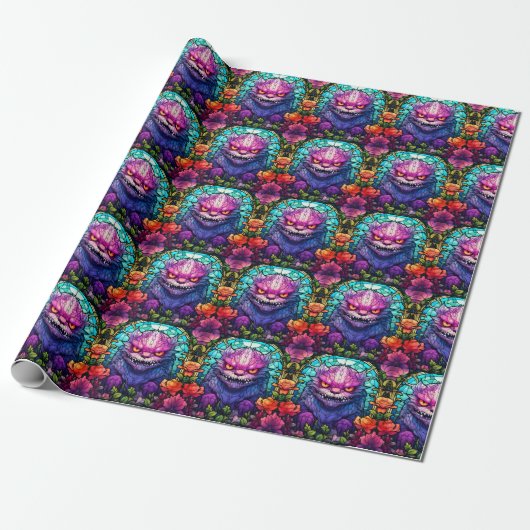 Cadeau Papier d'emballage Monster Art (Déroulé)