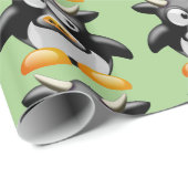 Cadeau papier d'emballage moo vache (Coin rond)