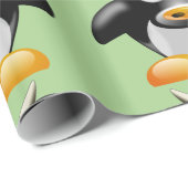 Cadeau papier d'emballage moo vache (Coin rond)