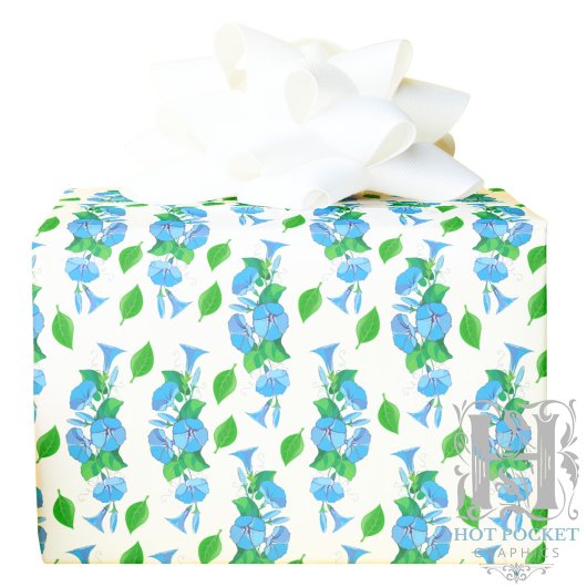 Cadeau Papier d'emballage Morning Glory