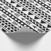 Cadeau Papier d'emballage Motif Aztec (Coin)