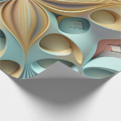 Cadeau Papier d'emballage motif Pastel 3D (Coin)