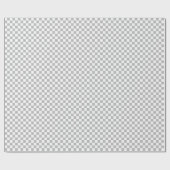 Cadeau Papier d'emballage moyen gris et de blanc de (Plat)