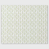 Cadeau Papier d'emballage Muguet (Plat)