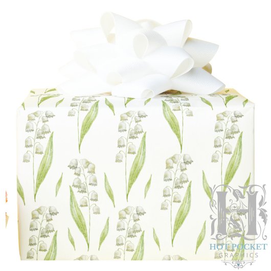 Cadeau Papier d'emballage Muguet