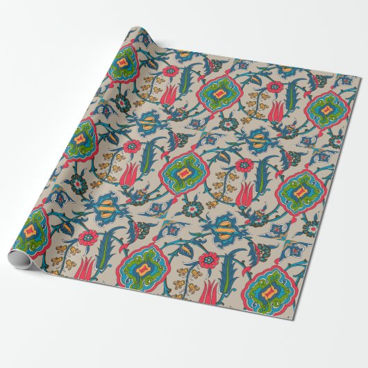 Cadeau Papier d'emballage multilingue grand mat (Déroulé)