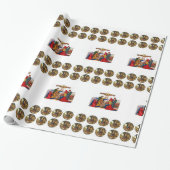 Cadeau Papier d'emballage Noël (Déroulé)