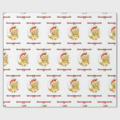 Cadeau Papier d'emballage Noël (Plat)
