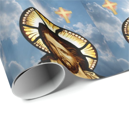 Cadeau Papier d'emballage Noël (Coin rond)