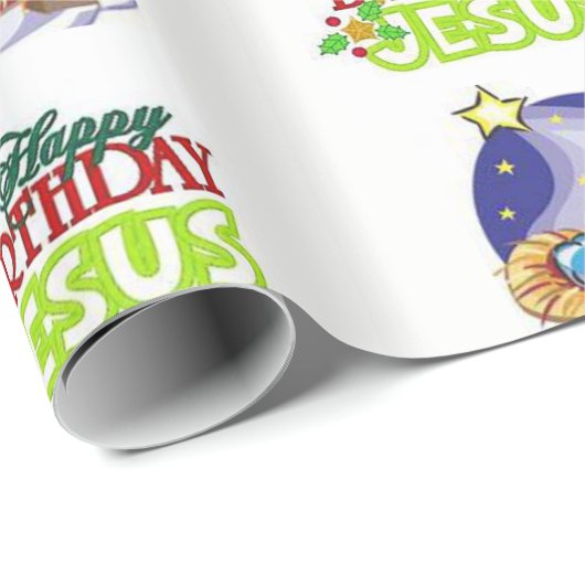 Cadeau Papier d'emballage Noël (Coin rond)