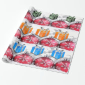 Cadeau Papier d'emballage Noël (Déroulé)