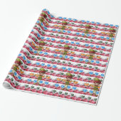 Cadeau Papier d'emballage Noël (Déroulé)