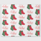 Cadeau Papier d'emballage Noël (Plat)