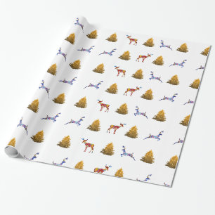 Cadeau Papier d'emballage Noël