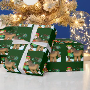 Cadeau Papier d'emballage Noël