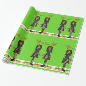 Cadeau Papier d'emballage Noël (Déroulé)
