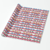 Cadeau Papier d'emballage Noël (Déroulé)
