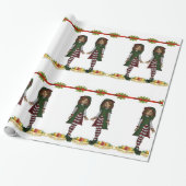 Cadeau Papier d'emballage Noël (Déroulé)