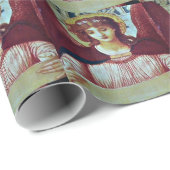 Cadeau Papier d'emballage Noël Angels (Coin rond)