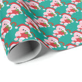 Cadeau Papier d'emballage Noël de Noël de Noël de Noël de (Coin rond)