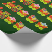 Cadeau Papier d'emballage Noël Train (Coin)