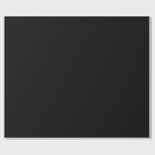 Cadeau Papier d'emballage -Noir (Plat)