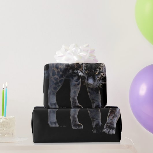 Cadeau Papier d'emballage noir mat Jaguar Diablo (Cadeaux de fête)