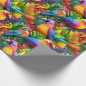 Cadeau Papier d'emballage - Oiseaux de fierté 1 (Coin)