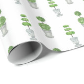 Cadeau Papier d'emballage opiaire (Coin rond)