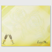 Cadeau Papier d'emballage or (Plat)