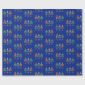 Cadeau Papier d'emballage Oursons Casse-Noisette (Plat)