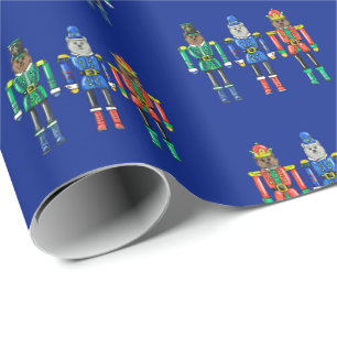 Cadeau Papier d'emballage Oursons Casse-Noisette