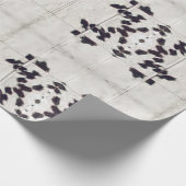 Cadeau Papier d'emballage papier d'impression blanc (Coin)