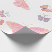 Cadeau papier d'emballage papillon (Coin)