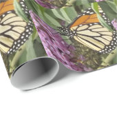 Cadeau Papier d'emballage papillon (Coin rond)