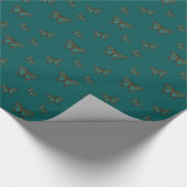Cadeau Papier d'emballage Papillon indigène (Coin)