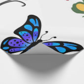 Cadeau Papier d'emballage papillon pour enfants (Coin)
