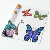 Cadeau Papier d'emballage papillon pour enfants (Déroulé)