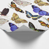 Cadeau Papier d'emballage Papillons (Coin)