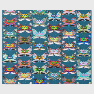 Cadeau Papier d'emballage Paradis des papillons Un envol