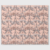 Cadeau Papier d'emballage Paris (Plat)