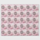 Cadeau Papier d'emballage Paris (Plat)