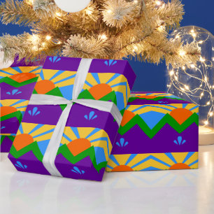 Cadeau Papier d'emballage patriotique, Drapeau de Manitou